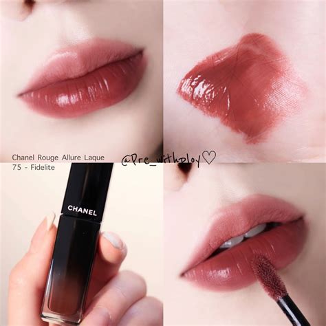 chanel allure laque 75|chanel rouge allure velvet.